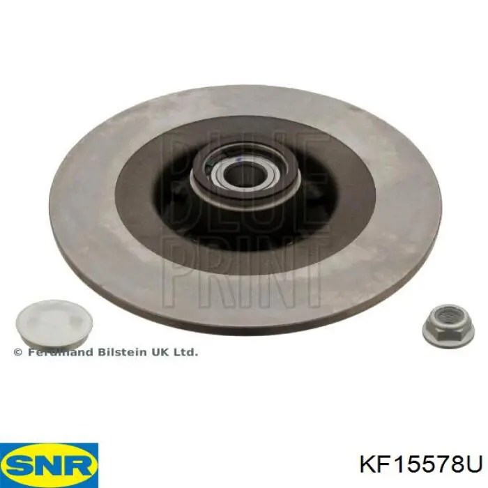 KF15578U SNR диск гальмівний задній