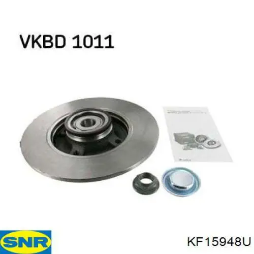 KF15948U SNR диск гальмівний задній