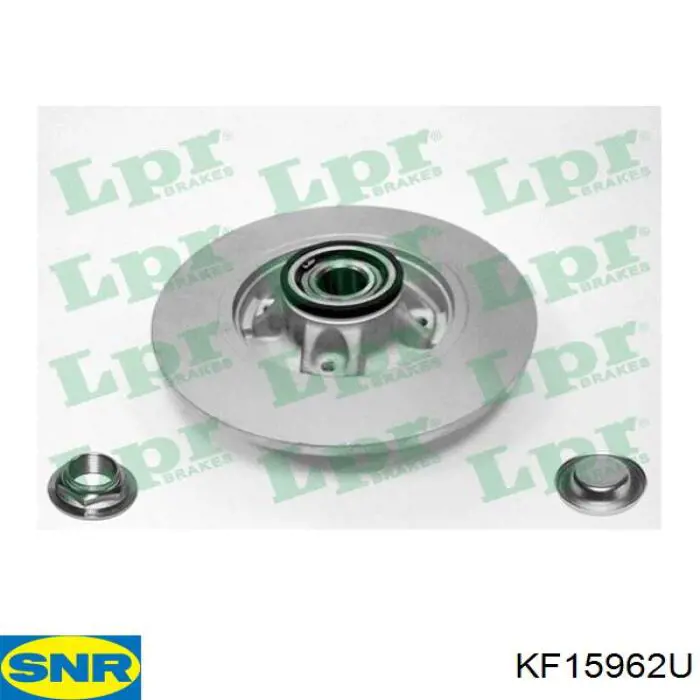 KF15962U SNR диск гальмівний задній
