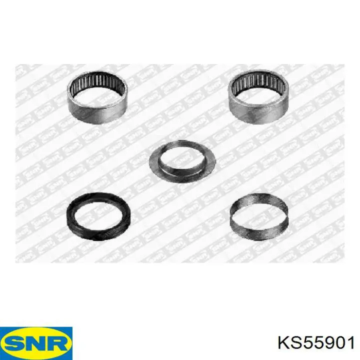 Голчастий підшипник задньої балки SNR KS55901 ціна, від 24.95 USD
