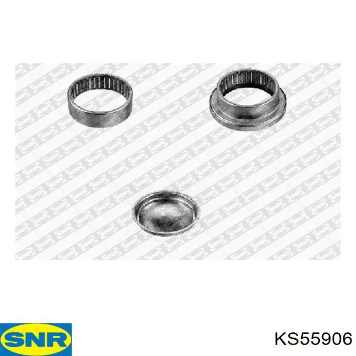 Сайлентблок заднього важеля, комплект на важіль SNR KS55906 ціна, від 11.32 USD