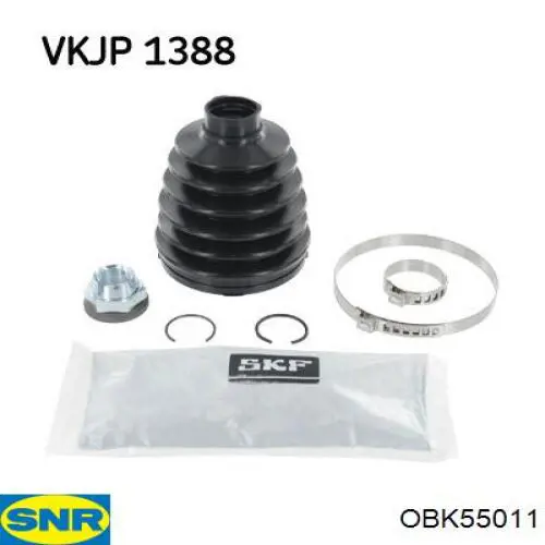 Купити OBK55011 SNR Пильник шарніра приводу