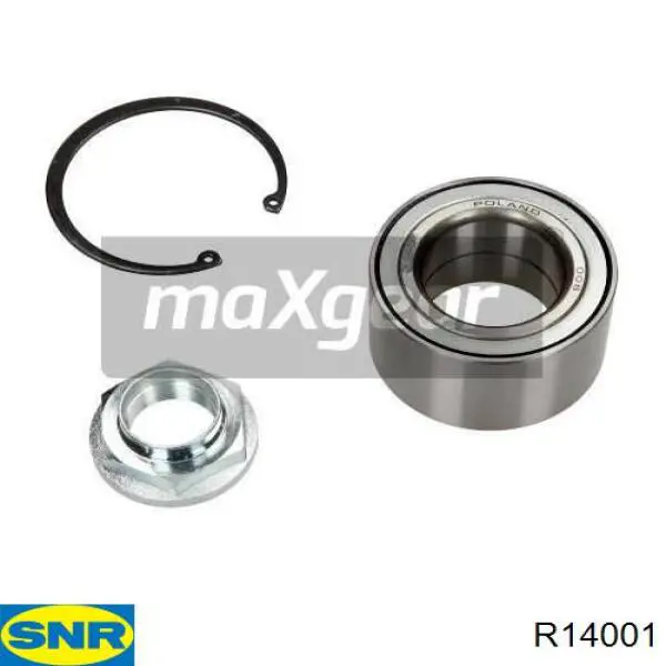Підшипник маточини задньої SNR R14001 ціна, від 50.77 USD