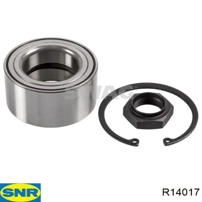 Комплект підшипник маточини передньої SNR R14017 ціна, від 44.48 USD