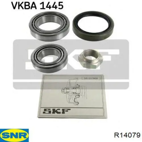 Підшипник маточини задньої SNR R14079 ціна, від 14.07 USD