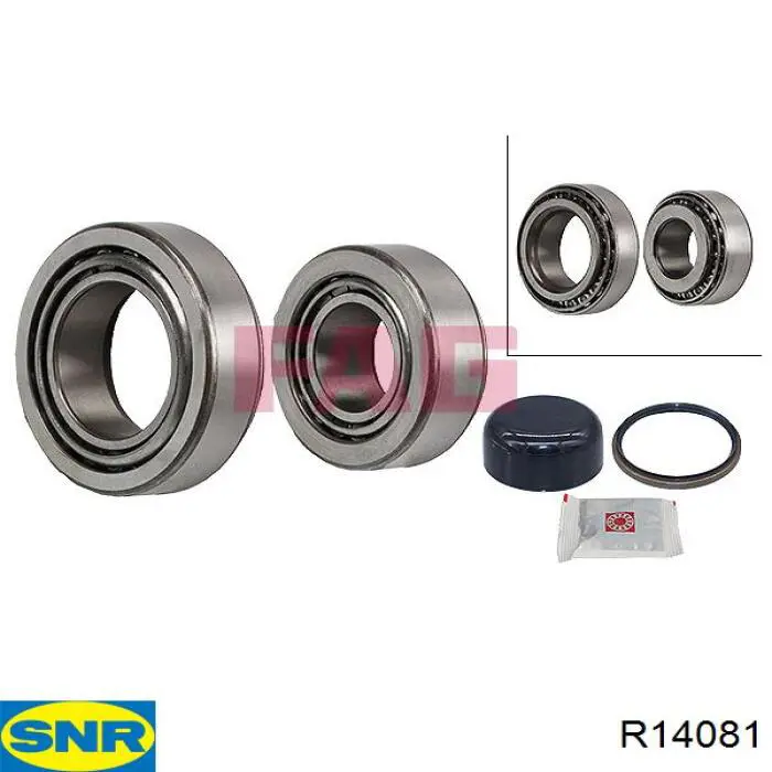 Купити R14081 SNR Підшипник задньої ступиці