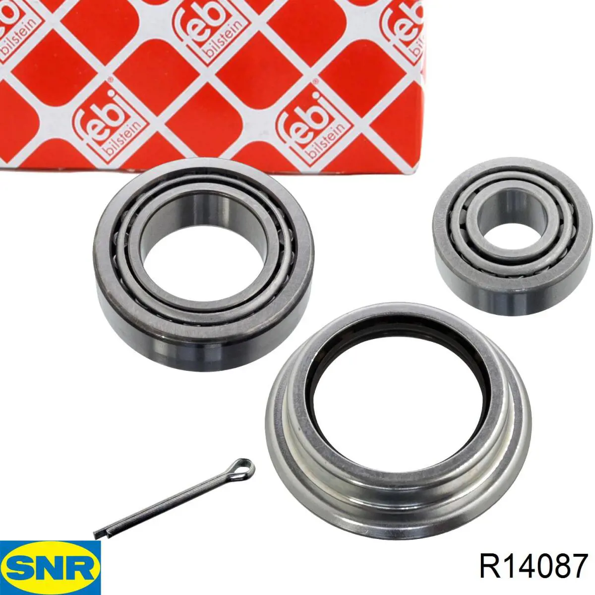 Комплект підшипник маточини передньої SNR R14087 ціна, від 17.82 USD