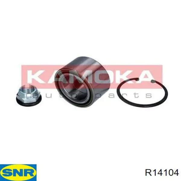 Комплект підшипник маточини передньої SNR R14104 ціна, від 25.31 USD