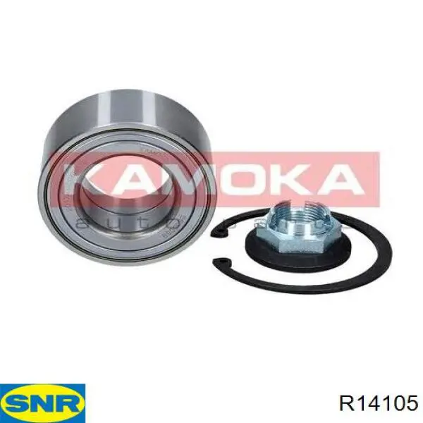 Комплект підшипник маточини передньої SNR R14105 ціна, від 38.32 USD
