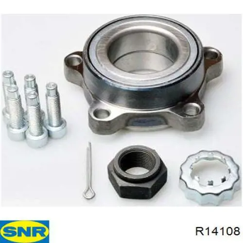 Комплект підшипник маточини передньої SNR R14108 ціна, від 34.41 USD