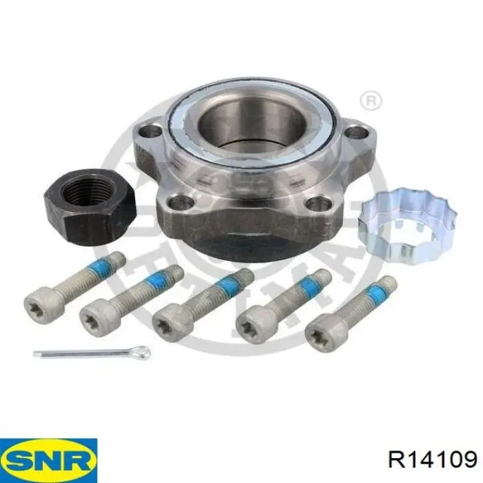 Комплект підшипник маточини передньої SNR R14109 ціна, від 40.37 USD