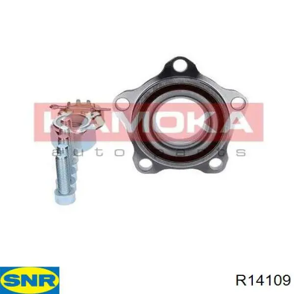 Комплект підшипник маточини передньої SNR R14109 ціна, від 40.37 USD