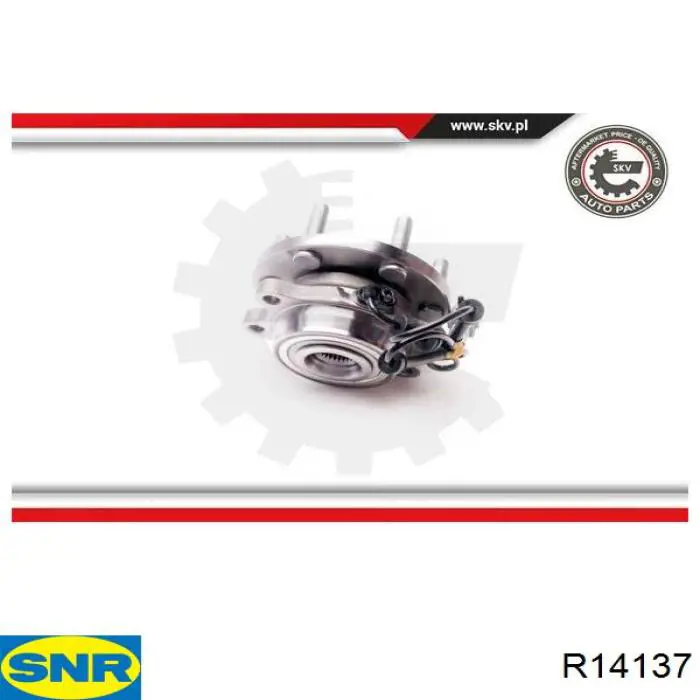 Маточина переднього колеса SNR R14137