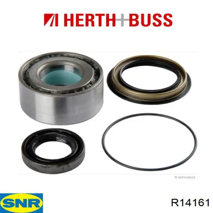 Підшипник маточини задньої SNR R14161 ціна, від 36.66 USD