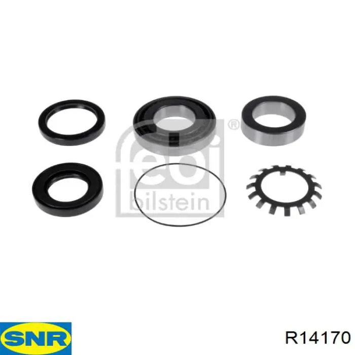 Підшипник маточини задньої SNR R14170 ціна, від 25.46 USD