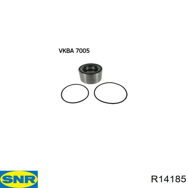 Підшипник маточини задньої SNR R14185 ціна, від 57.67 USD
