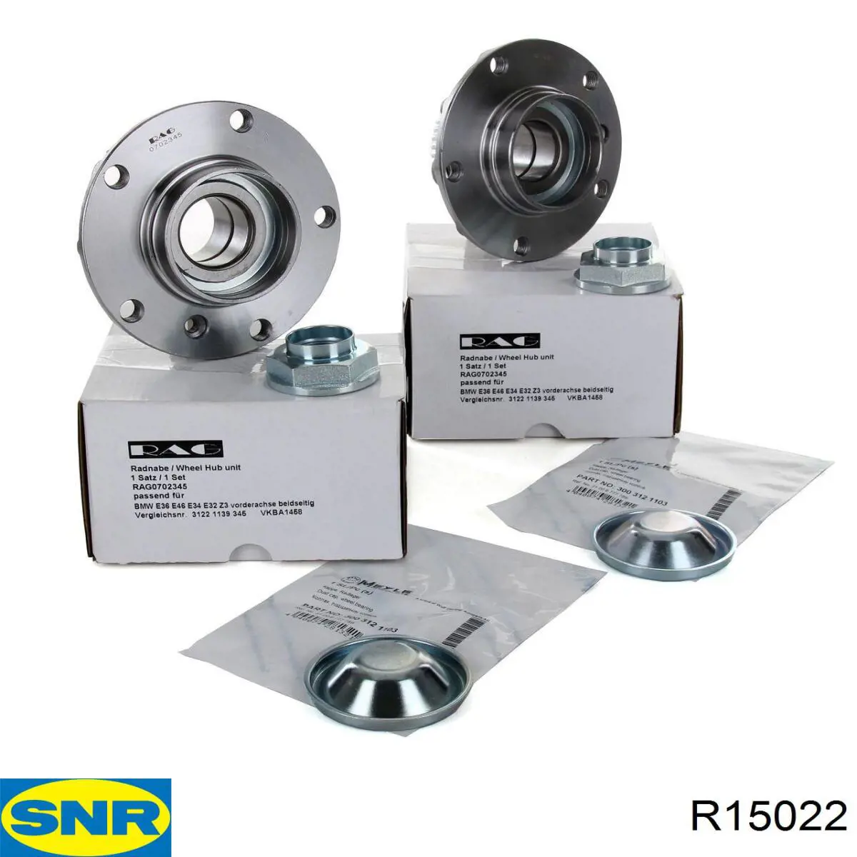 Маточина колеса передня SNR R15022 ціна, від 39.82 USD