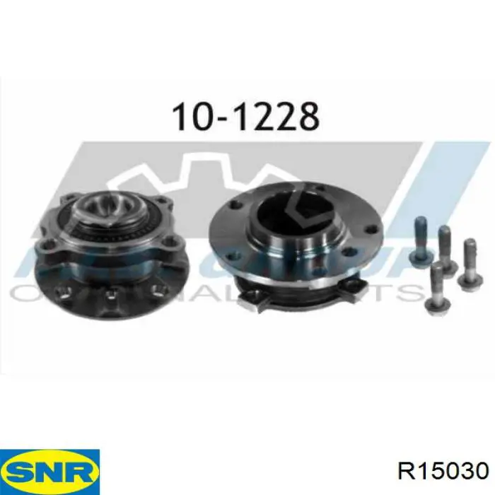 Маточина колеса передня SNR R15030 ціна, від 87.08 USD