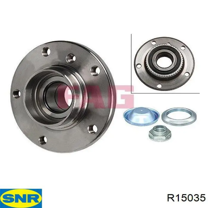 Купити R15035 SNR Маточини передніх коліс