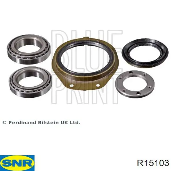 Підшипник маточини задньої SNR R15103 ціна, від 33.17 USD