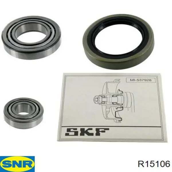 Підшипник маточини SNR R15106