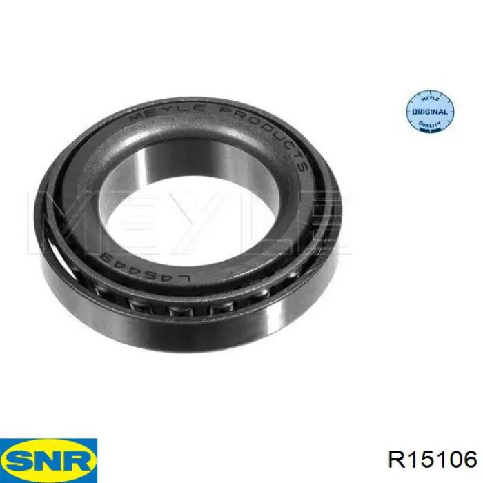 Купити R15106 SNR Підшипник ступиці передньої