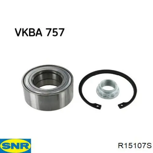 Підшипник задньої ступиці R15107S SNR
