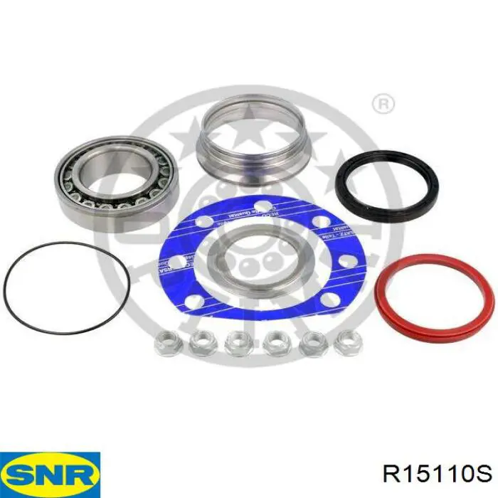 Підшипник маточини задньої SNR R15110S ціна, від 36.46 USD