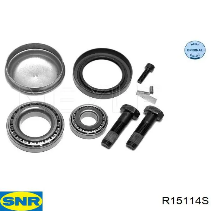 Комплект підшипник маточини передньої SNR R15114S ціна, від 15.44 USD