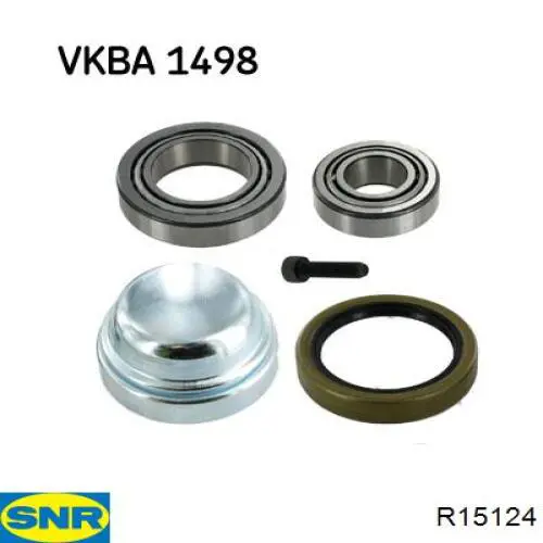 Комплект підшипник маточини передньої SNR R15124 ціна, від 18.83 USD
