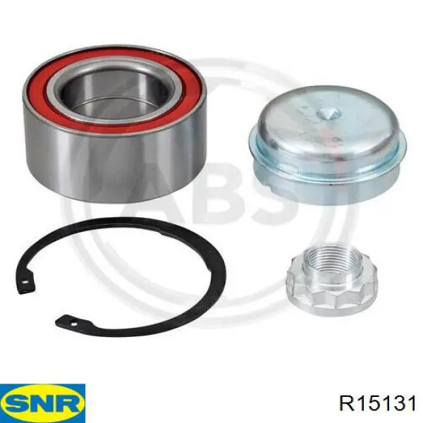 Комплект підшипник маточини передньої SNR R15131 ціна, від 28.05 USD