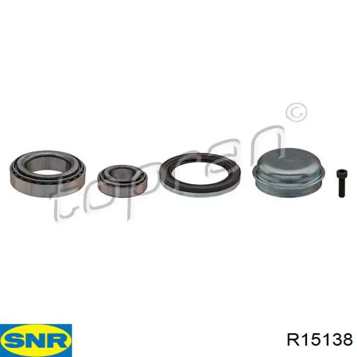 Купити R15138 SNR Підшипник ступиці передньої