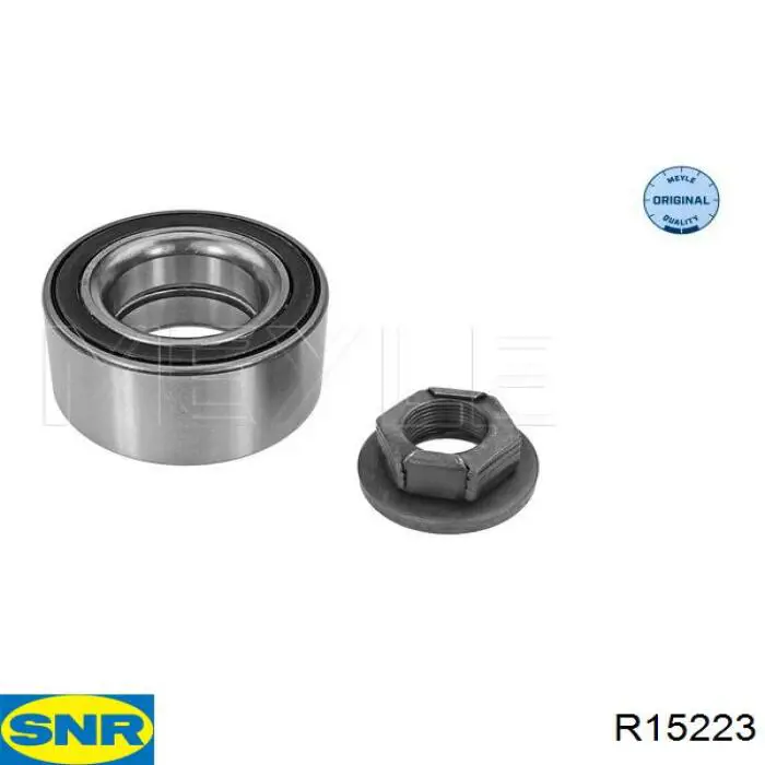 Комплект підшипник маточини передньої SNR R15223 ціна, від 36.24 USD
