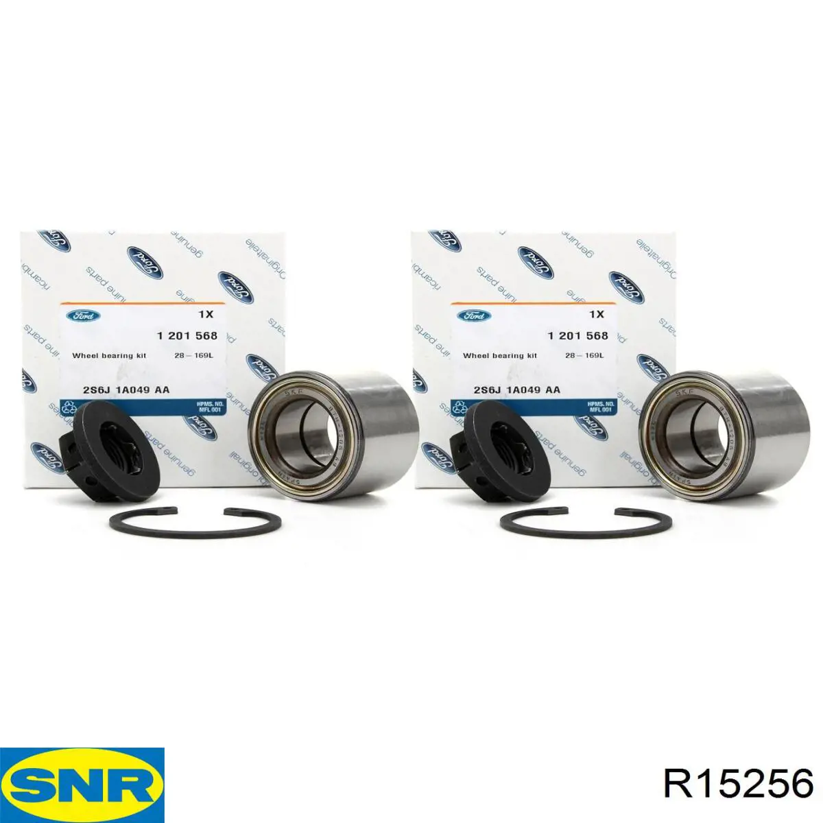 Підшипник задньої ступиці R15256 SNR