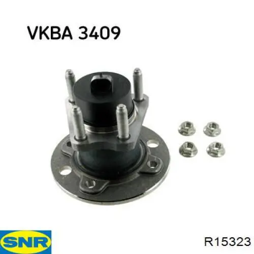 Маточини задніх коліс SNR R15323 ціна, від 57.04 USD