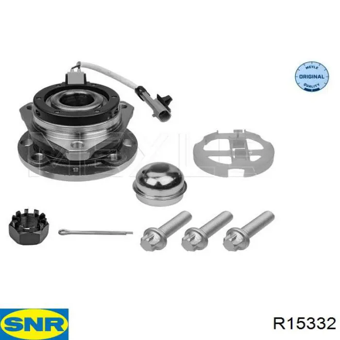Маточина переднього колеса SNR R15332