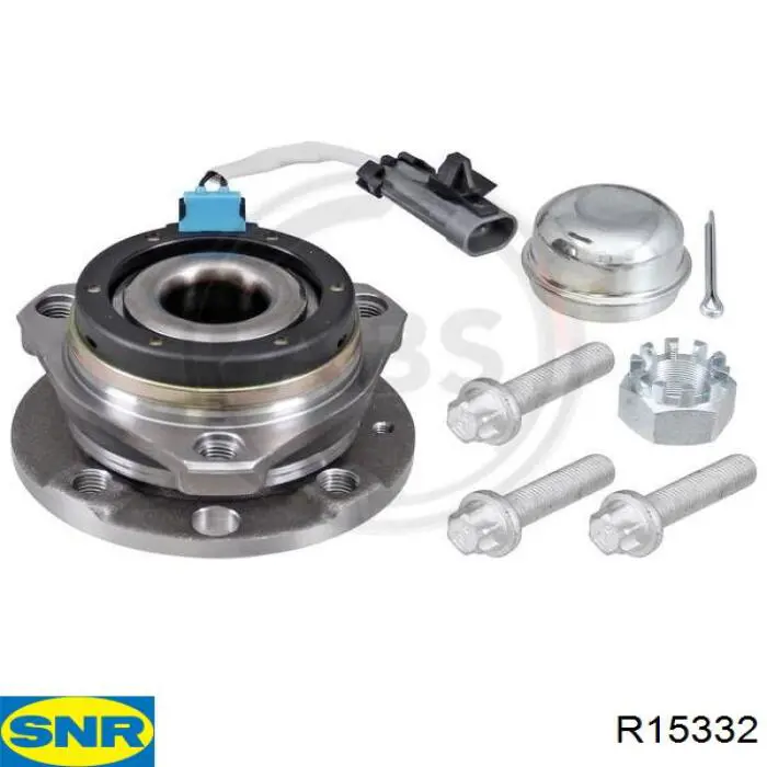 Маточина колеса передня SNR R15332 ціна, від 55.24 USD