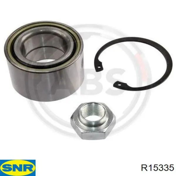Комплект підшипник маточини передньої SNR R15335 ціна, від 18.96 USD