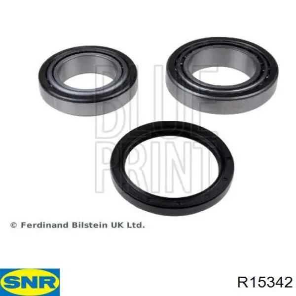 Комплект підшипник маточини передньої SNR R15342 ціна, від 34.24 USD