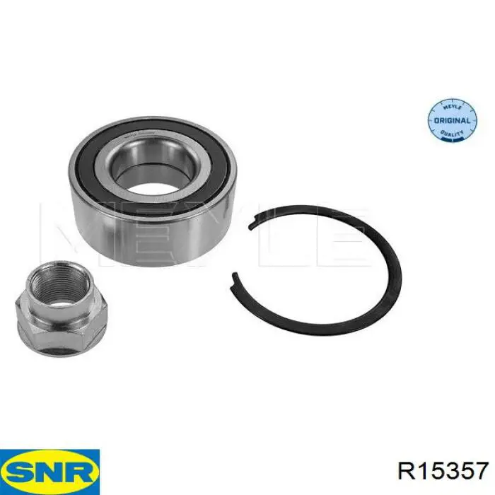 Комплект підшипник маточини передньої SNR R15357 ціна, від 29.30 USD
