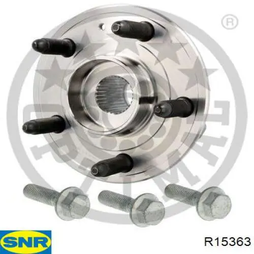 Маточина переднього колеса SNR R15363