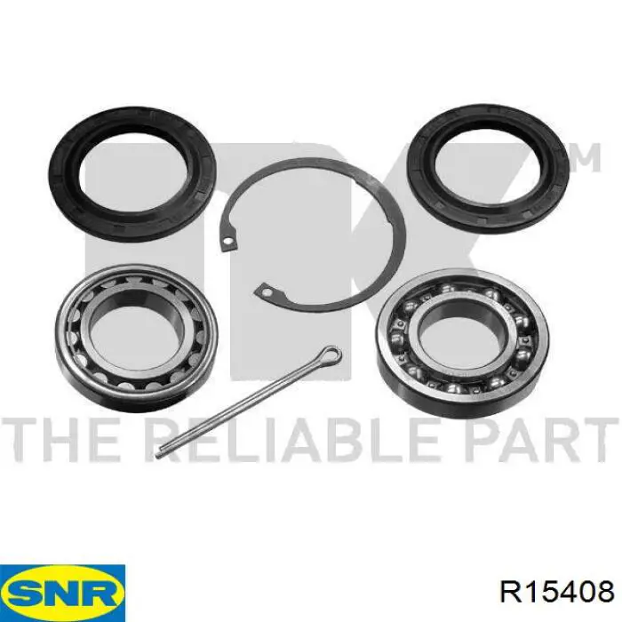 Підшипник маточини задньої SNR R15408 ціна, від 17.14 USD