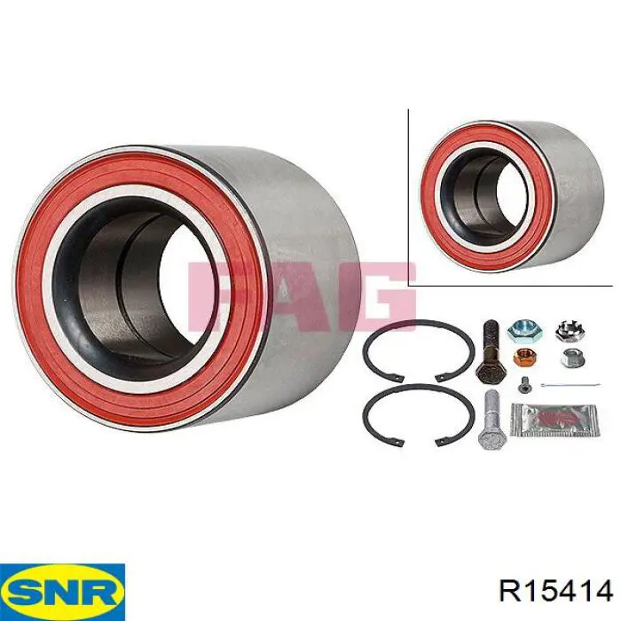 Купити R15414 SNR Підшипник ступиці передньої