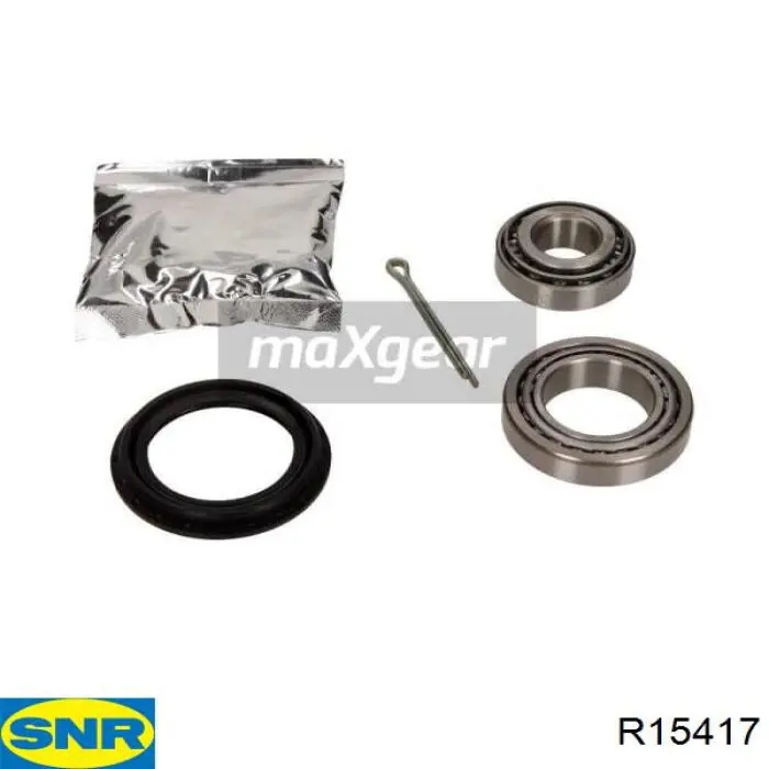 Комплект підшипник маточини передньої SNR R15417 ціна, від 17.83 USD