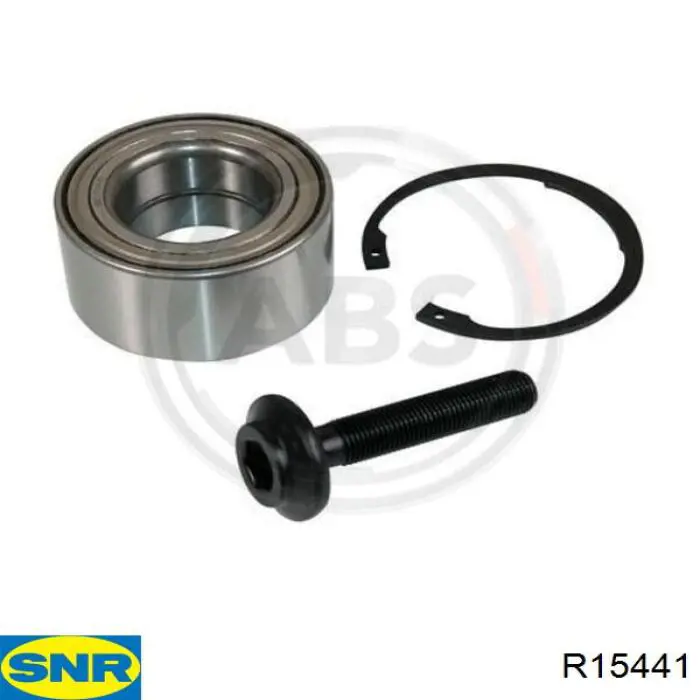Комплект підшипник маточини передньої SNR R15441 ціна, від 26.41 USD