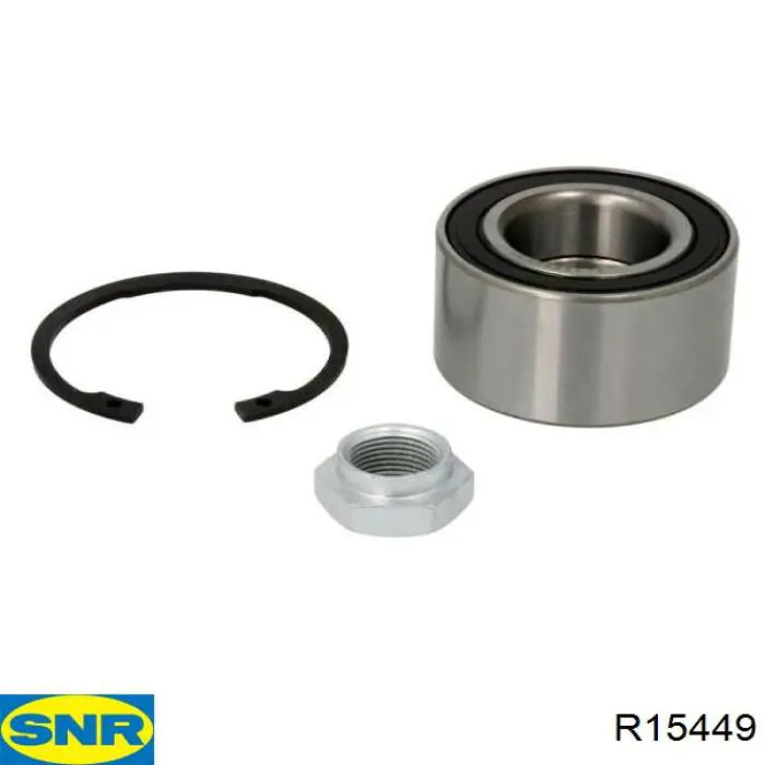 Комплект підшипник маточини передньої SNR R15449 ціна, від 12.11 USD