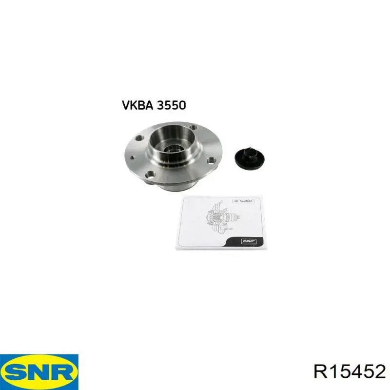 R15452 SNR Маточина (передня)