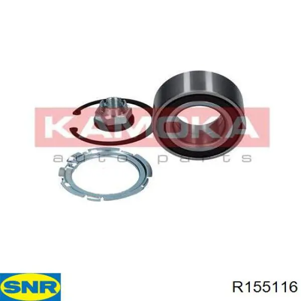 Купити R155116 SNR Підшипник ступиці передньої
