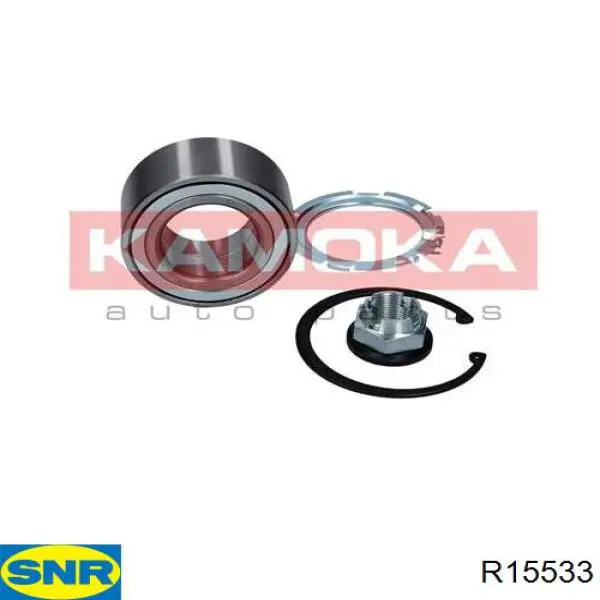 Комплект підшипник маточини передньої SNR R15533 ціна, від 42.66 USD