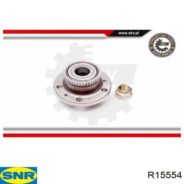 Маточина заднього колеса SNR R15554